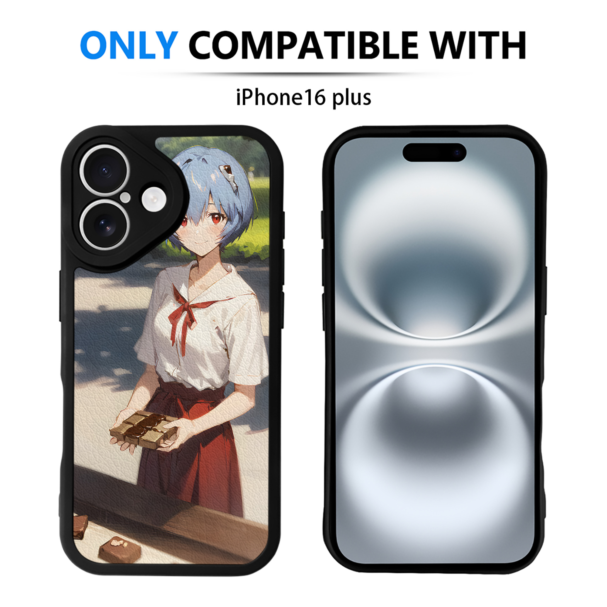 （画像用） EVA 新世紀エヴァンゲリオン 【iPhone 16シリーズ対応】シリコンスマホケース（レザー調） 材質：シリコン